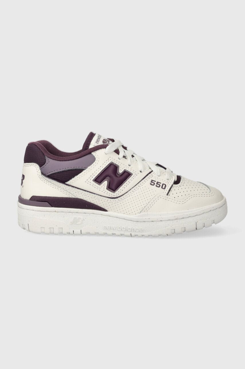 New Balance sneakers BBW550DG culoarea alb - Pled.ro