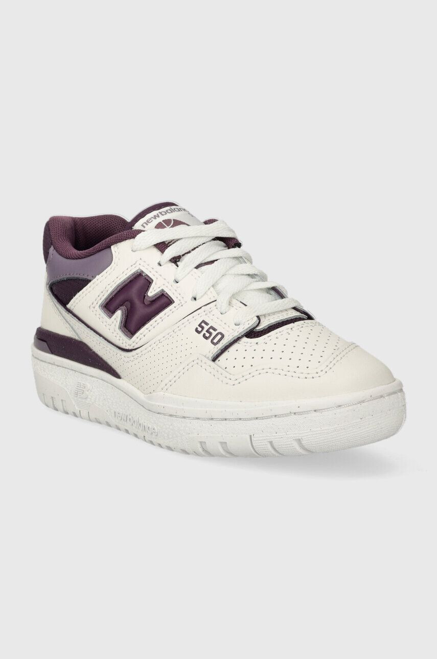 New Balance sneakers BBW550DG culoarea alb - Pled.ro