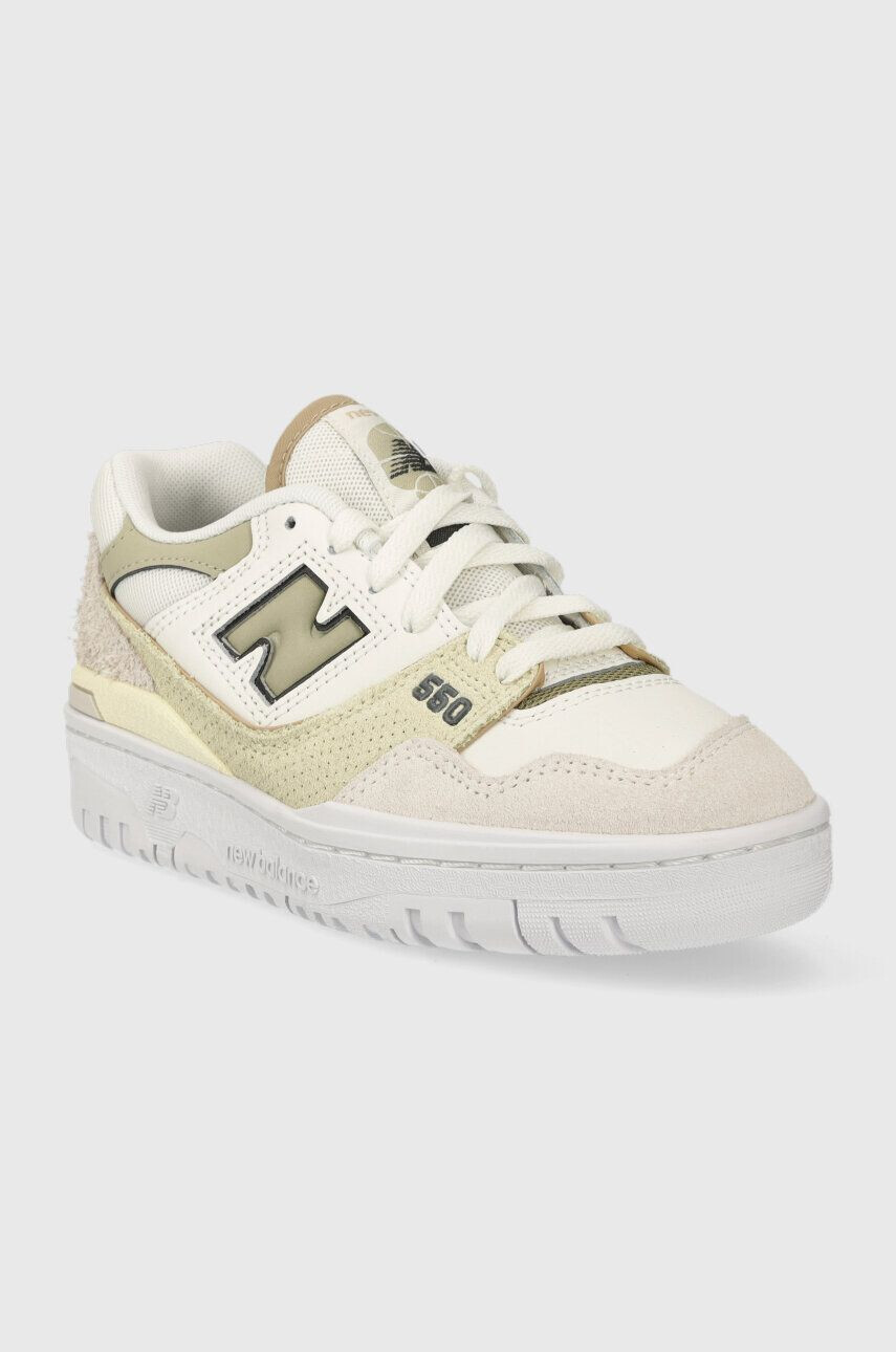 New Balance sneakers BBW550SK culoarea alb - Pled.ro