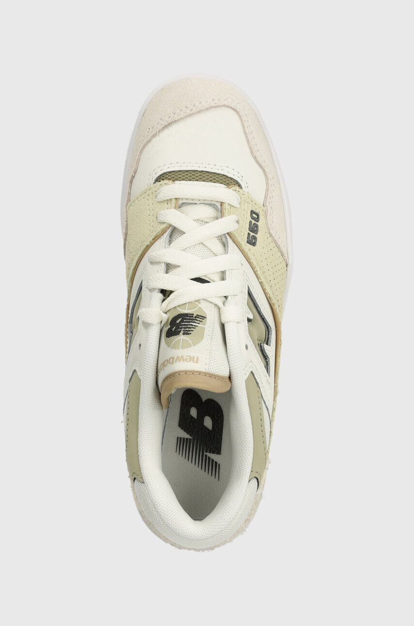 New Balance sneakers BBW550SK culoarea alb - Pled.ro