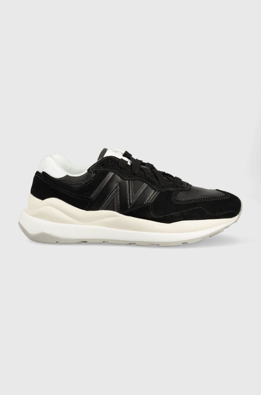 New Balance sneakers din piele M5740slb culoarea negru M5740SLB-SLB - Pled.ro