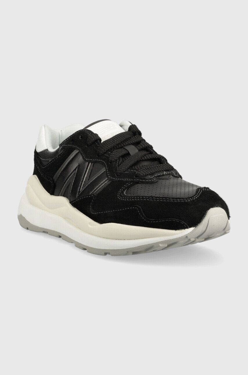 New Balance sneakers din piele M5740slb culoarea negru M5740SLB-SLB - Pled.ro