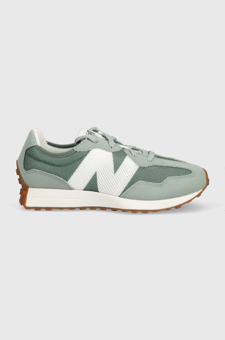 New Balance sneakers GS327MS culoarea verde - Pled.ro