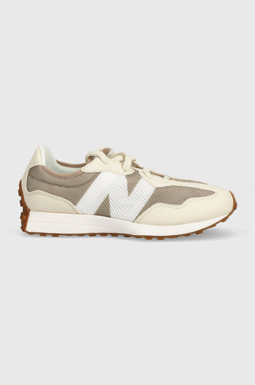 New Balance sneakers GS327MT culoarea maro - Pled.ro