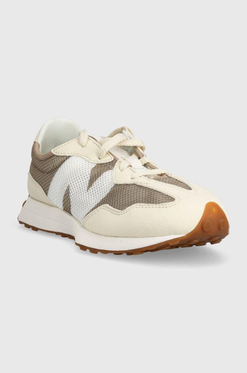 New Balance sneakers GS327MT culoarea maro - Pled.ro