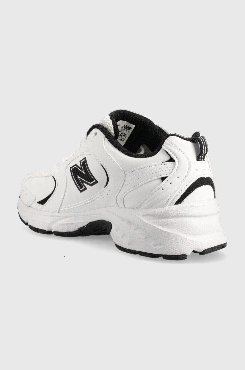 New Balance 530 White Black Leather MR530SYB - Pled.ro