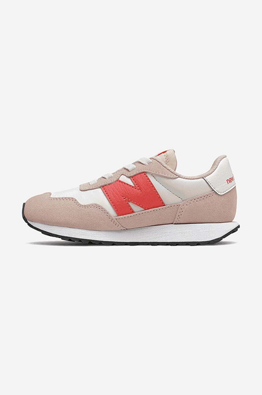 New Balance sneakers pentru copii culoarea roz - Pled.ro