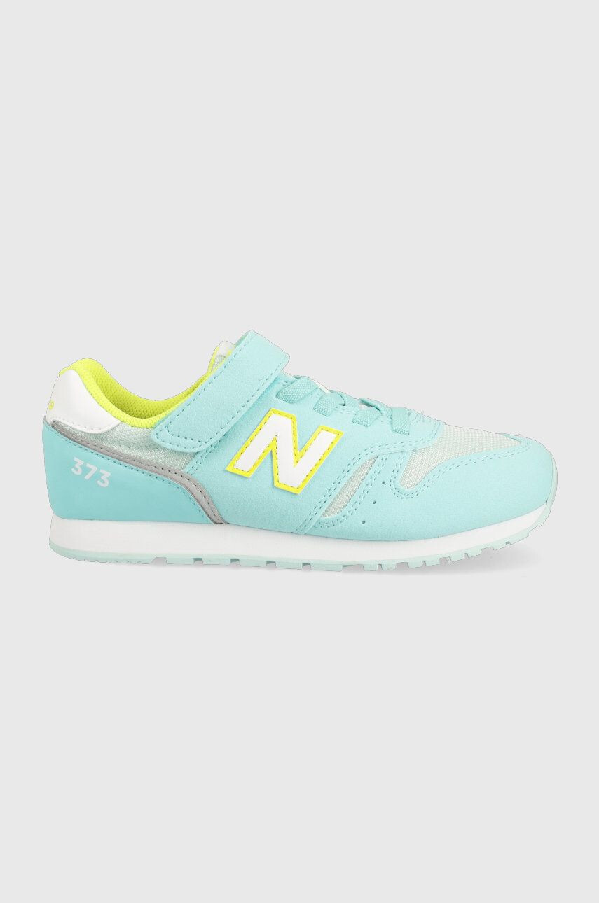 New Balance sneakers pentru copii culoarea turcoaz - Pled.ro