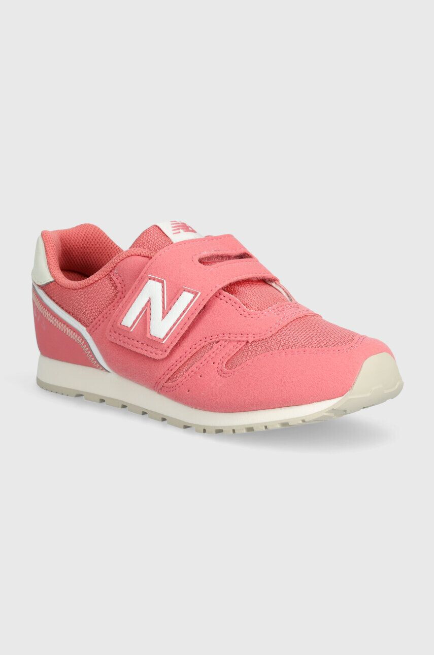 New Balance sneakers pentru copii culoarea roz - Pled.ro