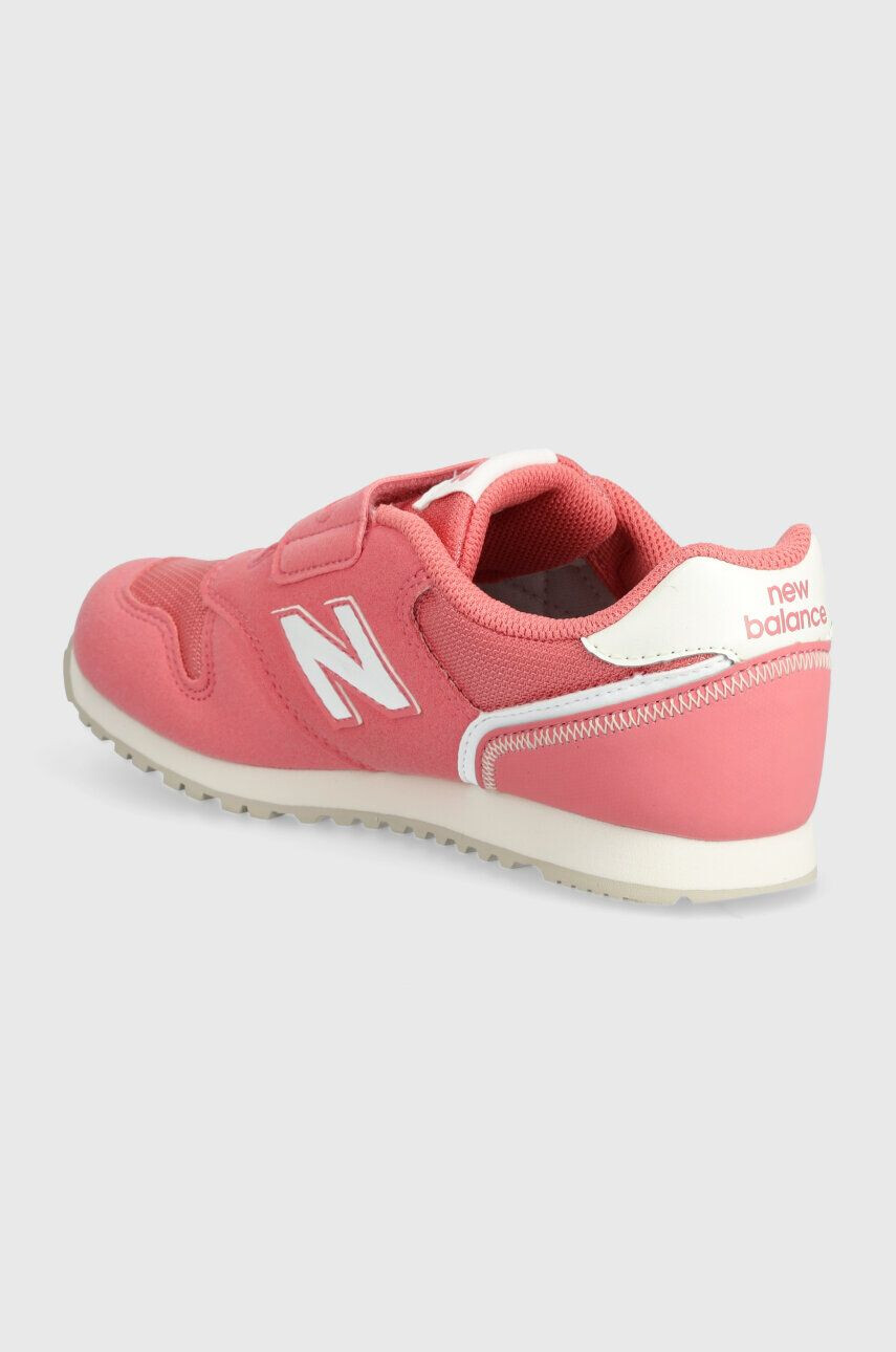 New Balance sneakers pentru copii culoarea roz - Pled.ro