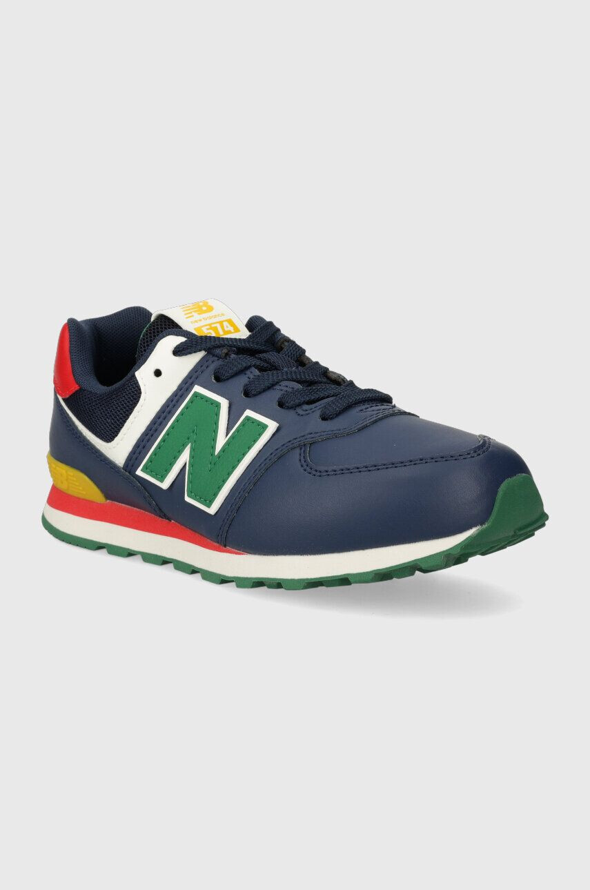 New Balance sneakers pentru copii GC574CT culoarea albastru marin - Pled.ro