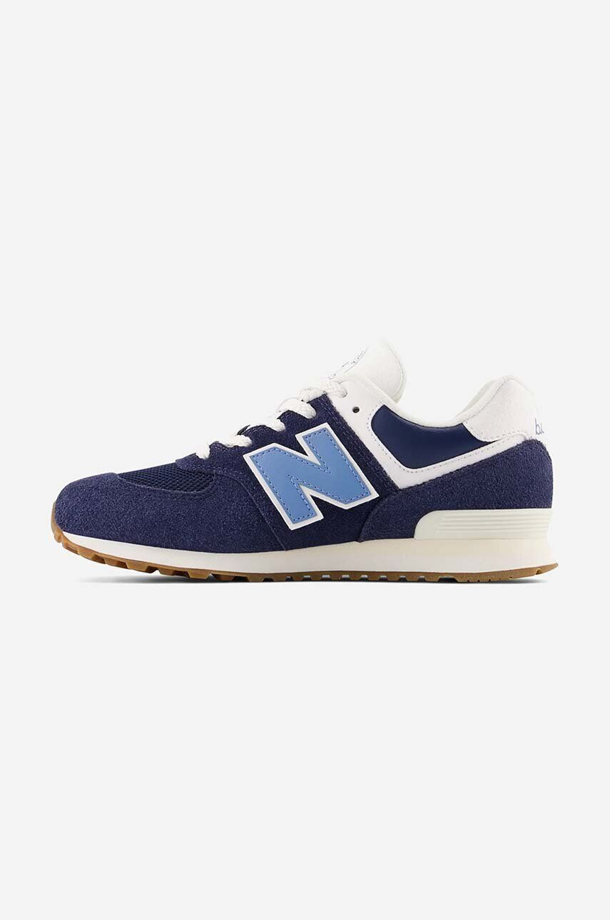 New Balance sneakers pentru copii GC574CU1 culoarea albastru marin - Pled.ro