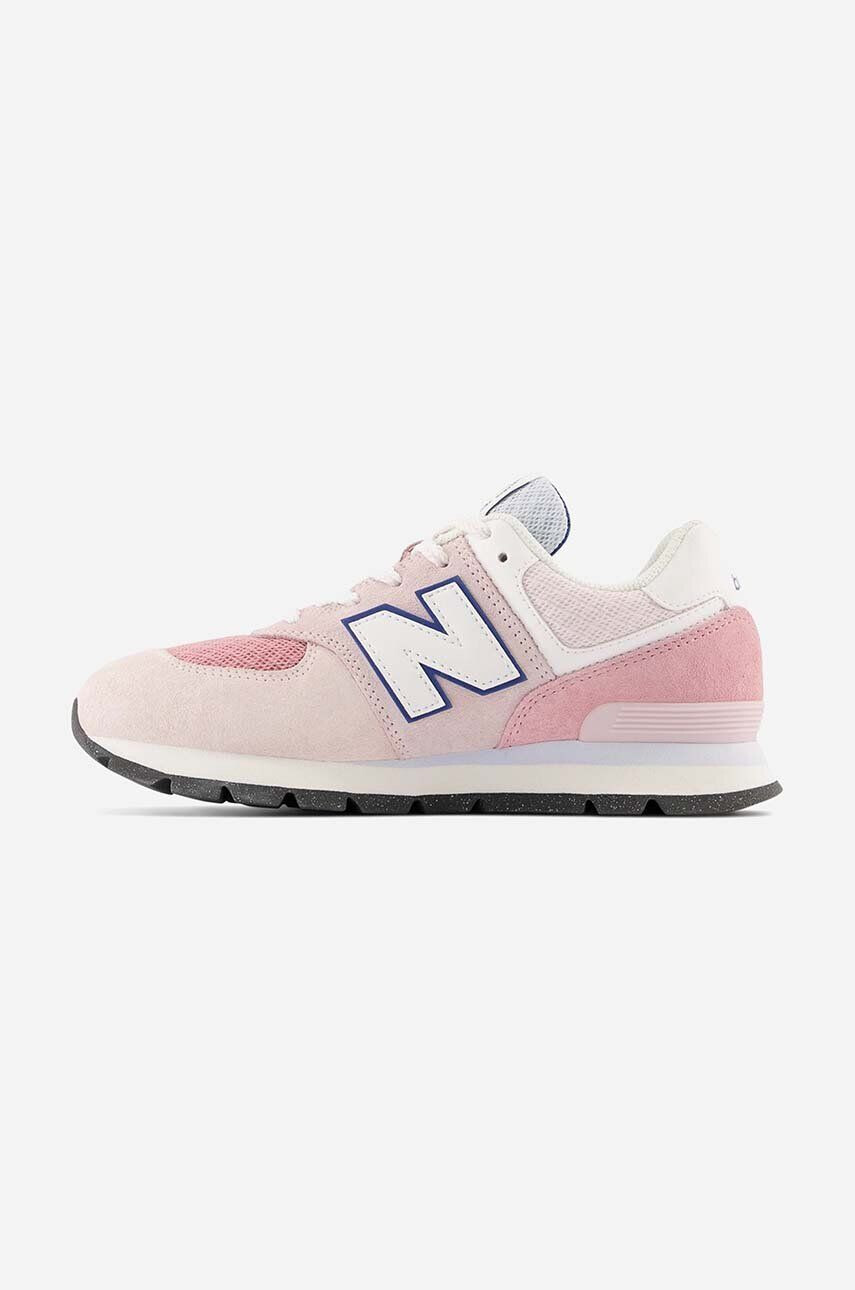 New Balance sneakers pentru copii GC574DH2 culoarea roz - Pled.ro