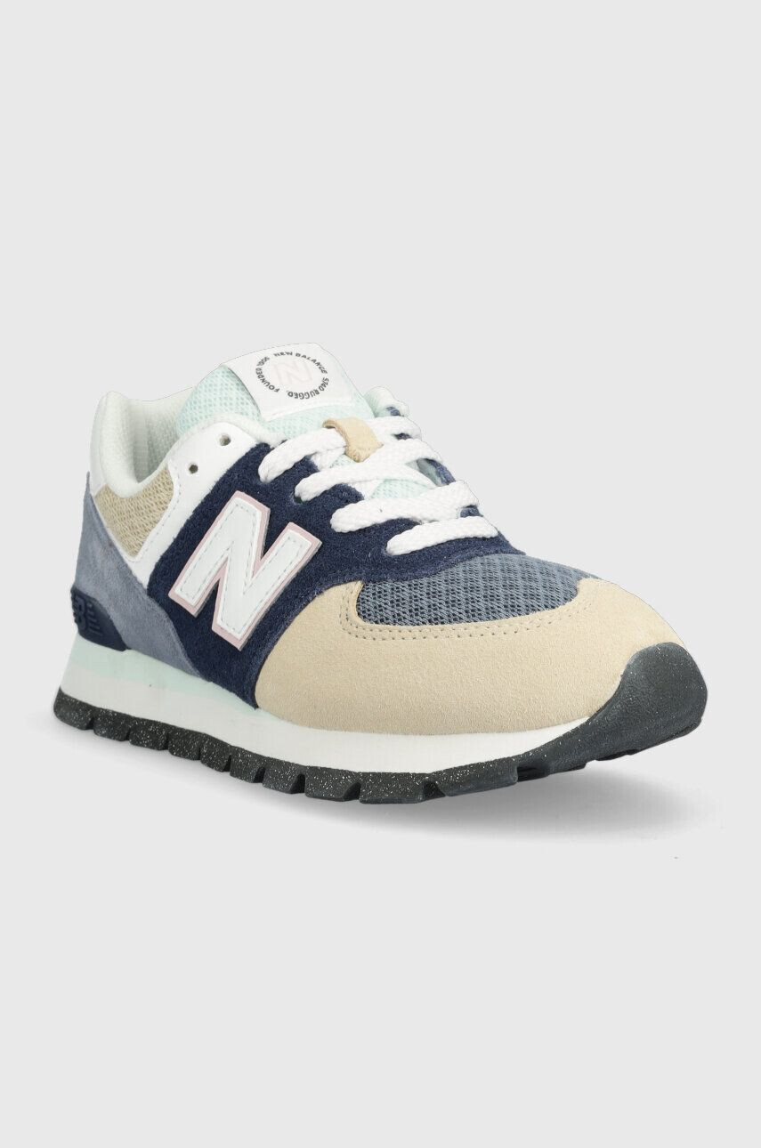 New Balance sneakers pentru copii GC574DN2 culoarea albastru marin - Pled.ro