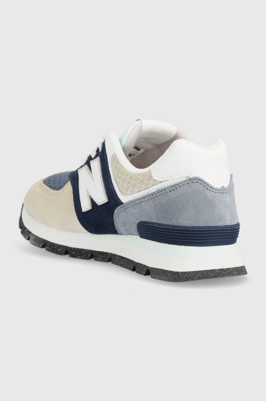 New Balance sneakers pentru copii GC574DN2 culoarea albastru marin - Pled.ro