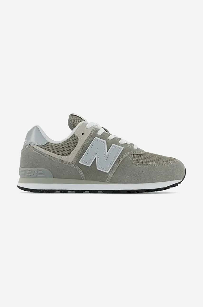 New Balance sneakers pentru copii GC574EVG culoarea gri - Pled.ro