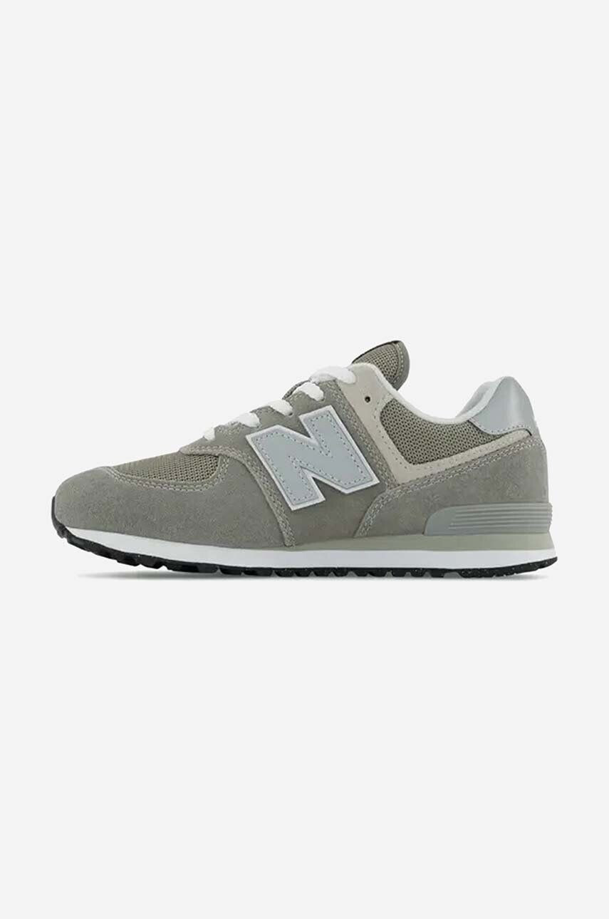 New Balance sneakers pentru copii GC574EVG culoarea gri - Pled.ro