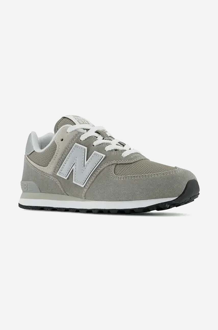 New Balance sneakers pentru copii GC574EVG culoarea gri - Pled.ro