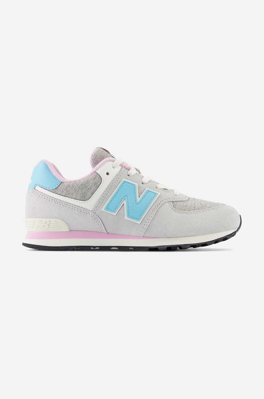 New Balance sneakers pentru copii GC574NB1 culoarea gri - Pled.ro