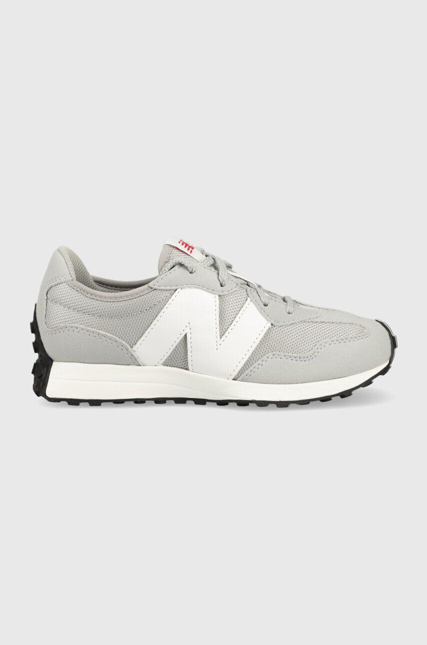 New Balance sneakers pentru copii GS327CGW culoarea gri - Pled.ro