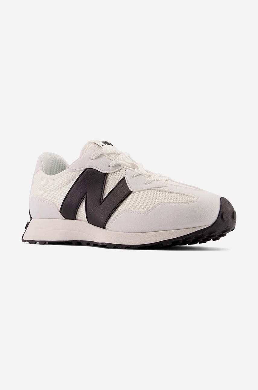 New Balance sneakers pentru copii GS327CWB culoarea alb - Pled.ro