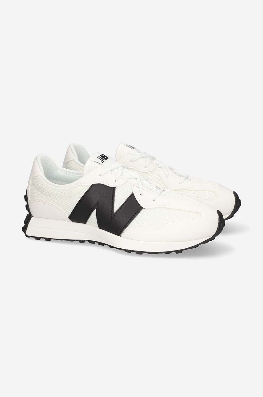 New Balance sneakers pentru copii GS327CWB culoarea alb - Pled.ro