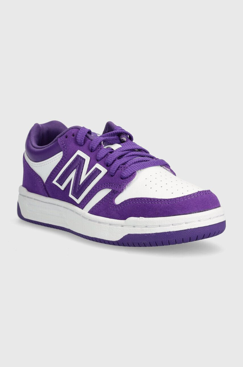 New Balance sneakers pentru copii GSB480WD culoarea violet - Pled.ro