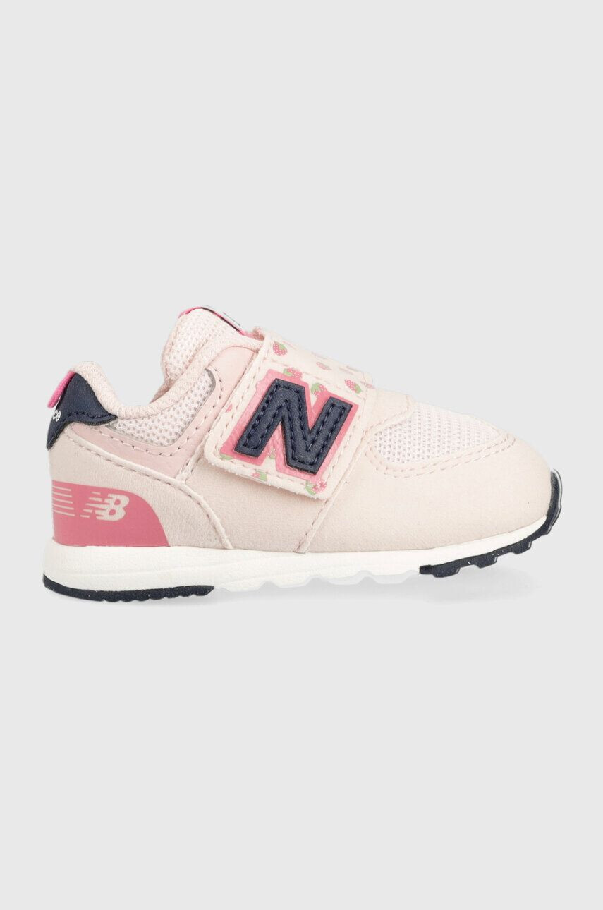 New Balance sneakers pentru copii NBNW574.G culoarea roz - Pled.ro