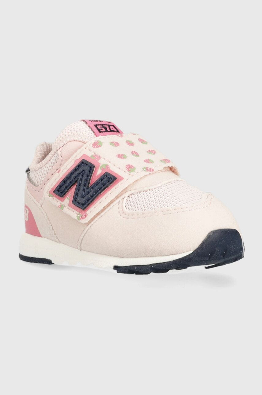 New Balance sneakers pentru copii NBNW574.G culoarea roz - Pled.ro