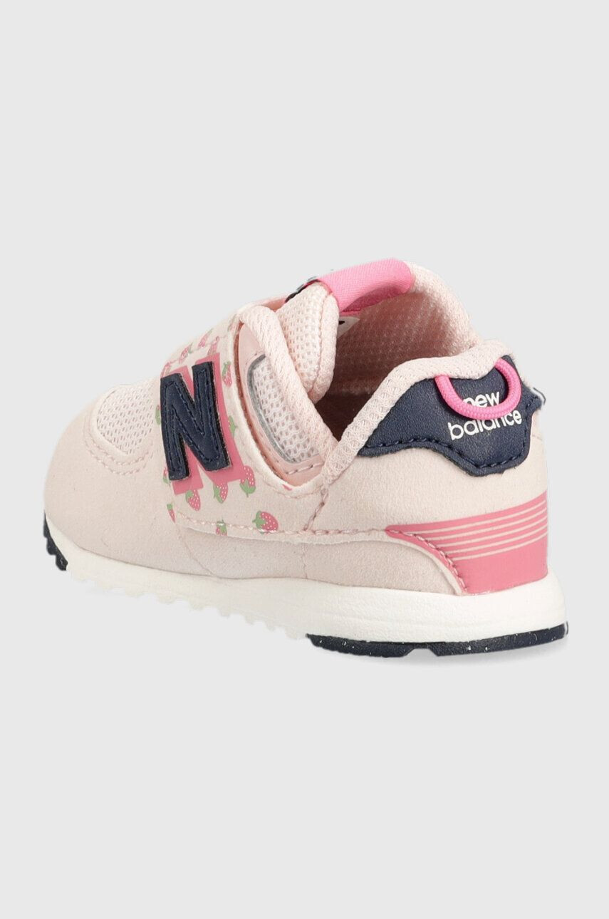 New Balance sneakers pentru copii NBNW574.G culoarea roz - Pled.ro