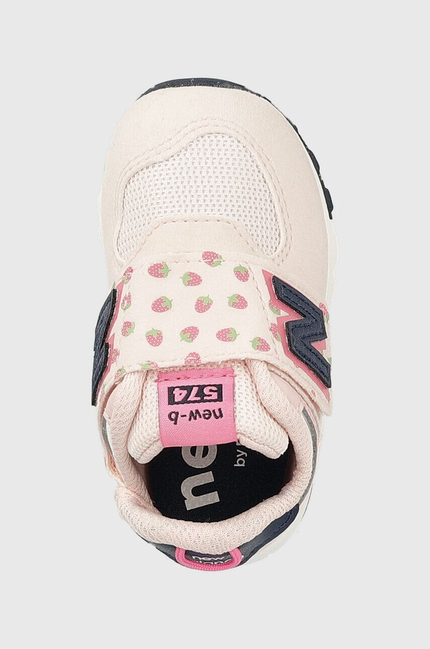 New Balance sneakers pentru copii NBNW574.G culoarea roz - Pled.ro