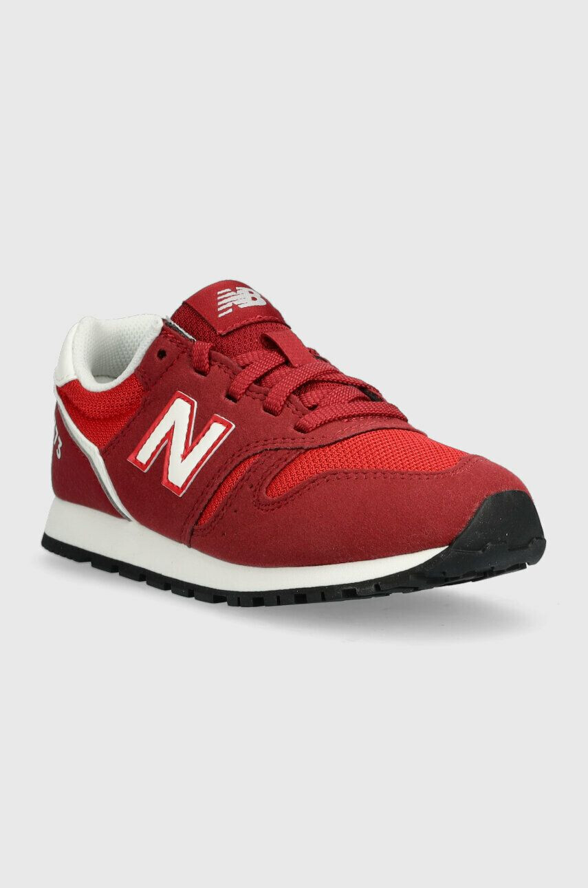 New Balance sneakers pentru copii NBYC373 culoarea rosu - Pled.ro