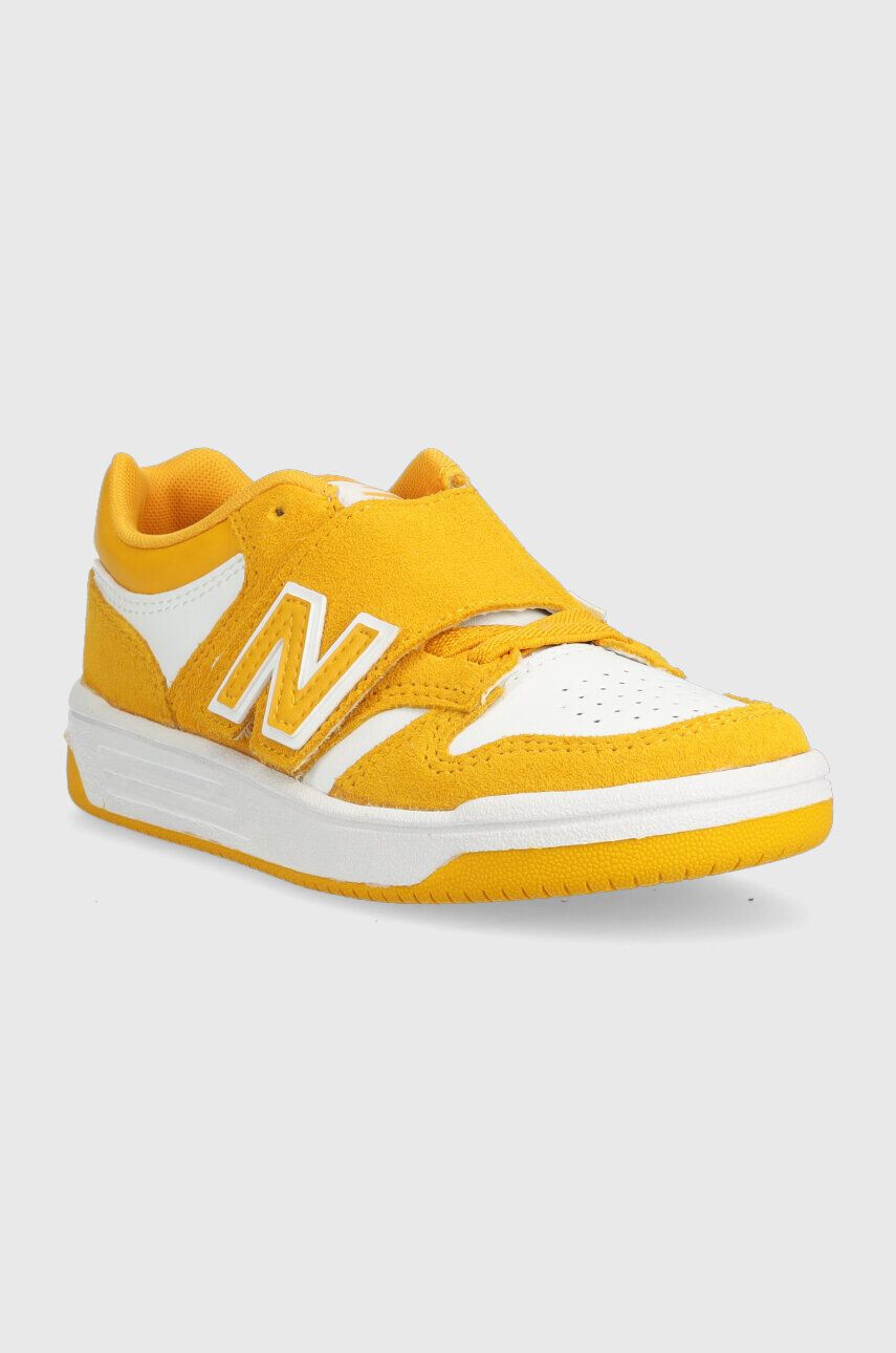 New Balance sneakers pentru copii PHB480WA culoarea galben - Pled.ro