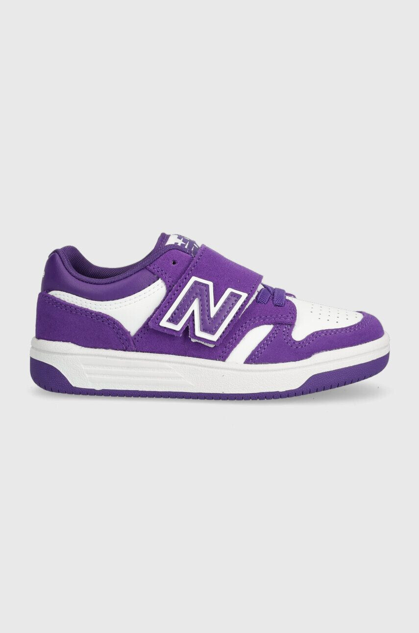 New Balance sneakers pentru copii PHB480WD culoarea violet - Pled.ro