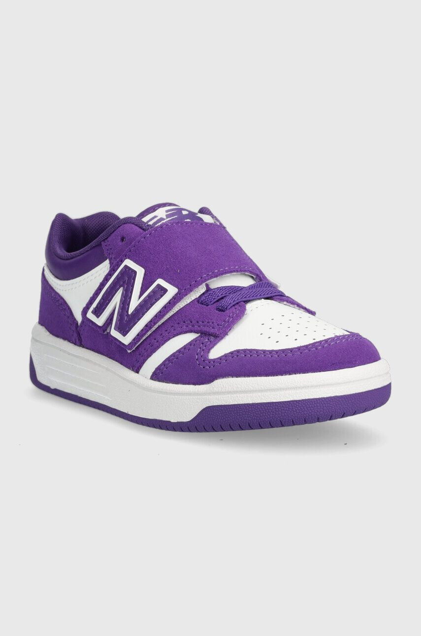 New Balance sneakers pentru copii PHB480WD culoarea violet - Pled.ro