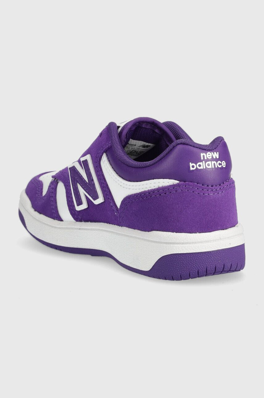 New Balance sneakers pentru copii PHB480WD culoarea violet - Pled.ro