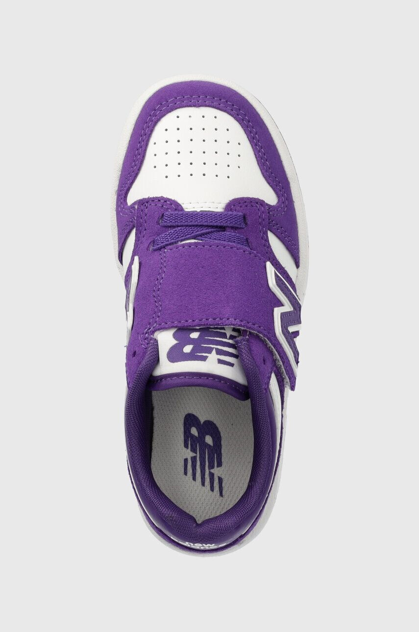 New Balance sneakers pentru copii PHB480WD culoarea violet - Pled.ro