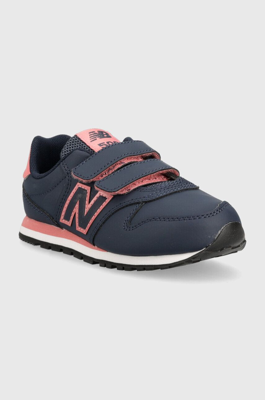 New Balance sneakers pentru copii PV500CF1 culoarea albastru marin - Pled.ro