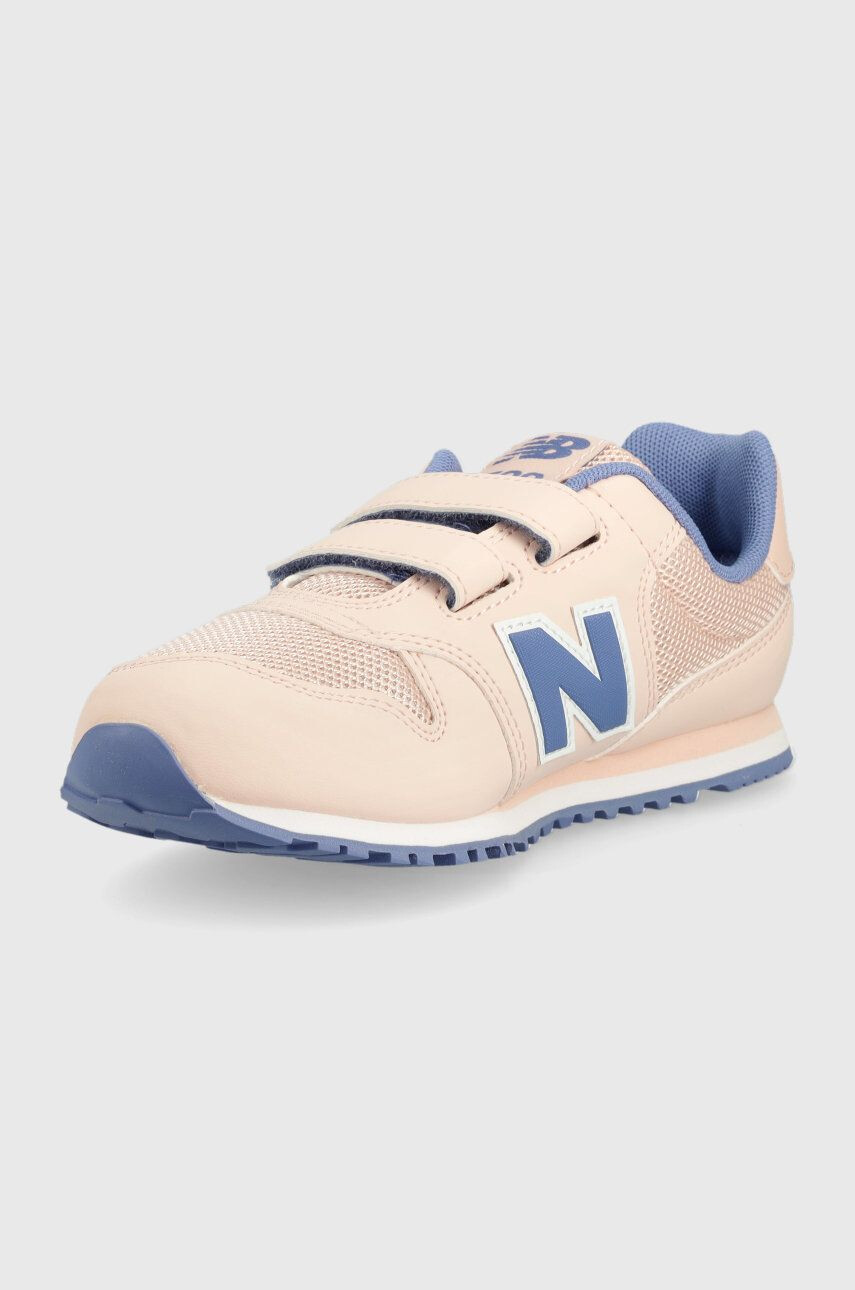 New Balance sneakers pentru copii PV500PY1 culoarea roz - Pled.ro