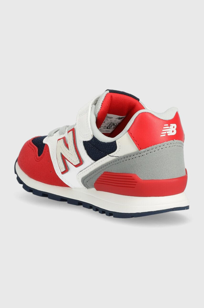 New Balance sneakers pentru copii YV996XF3 culoarea rosu - Pled.ro