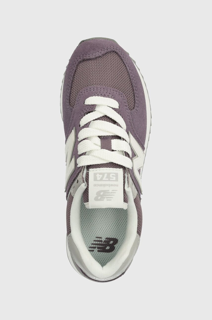 New Balance sneakers WL574ZSP culoarea violet - Pled.ro