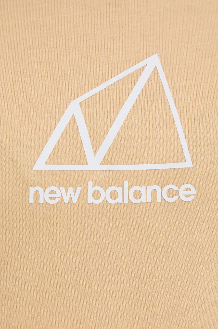 New Balance tricou WT13518LMO femei culoarea portocaliu - Pled.ro