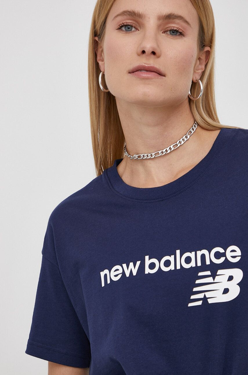 New Balance tricou WT21801WT - Pled.ro