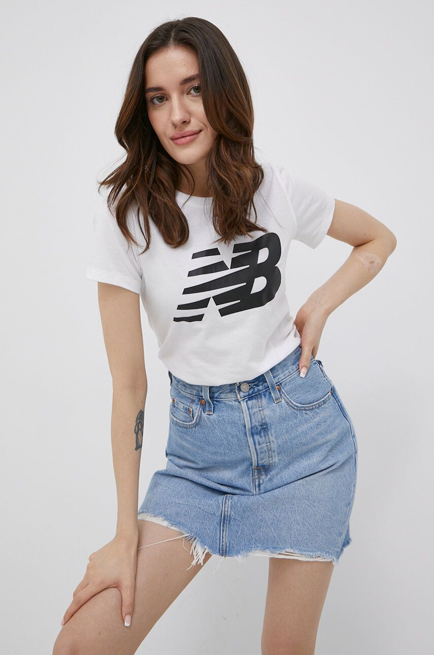 New Balance tricou WT03816WT - Pled.ro