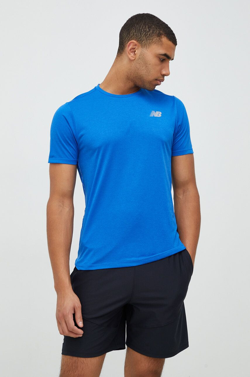 New Balance tricou de alergare Impact Run neted - Pled.ro