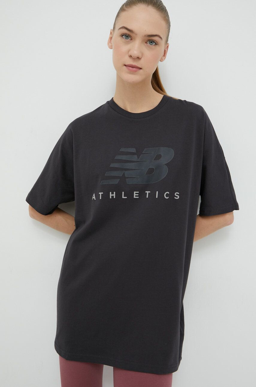 New Balance tricou din bumbac - Pled.ro