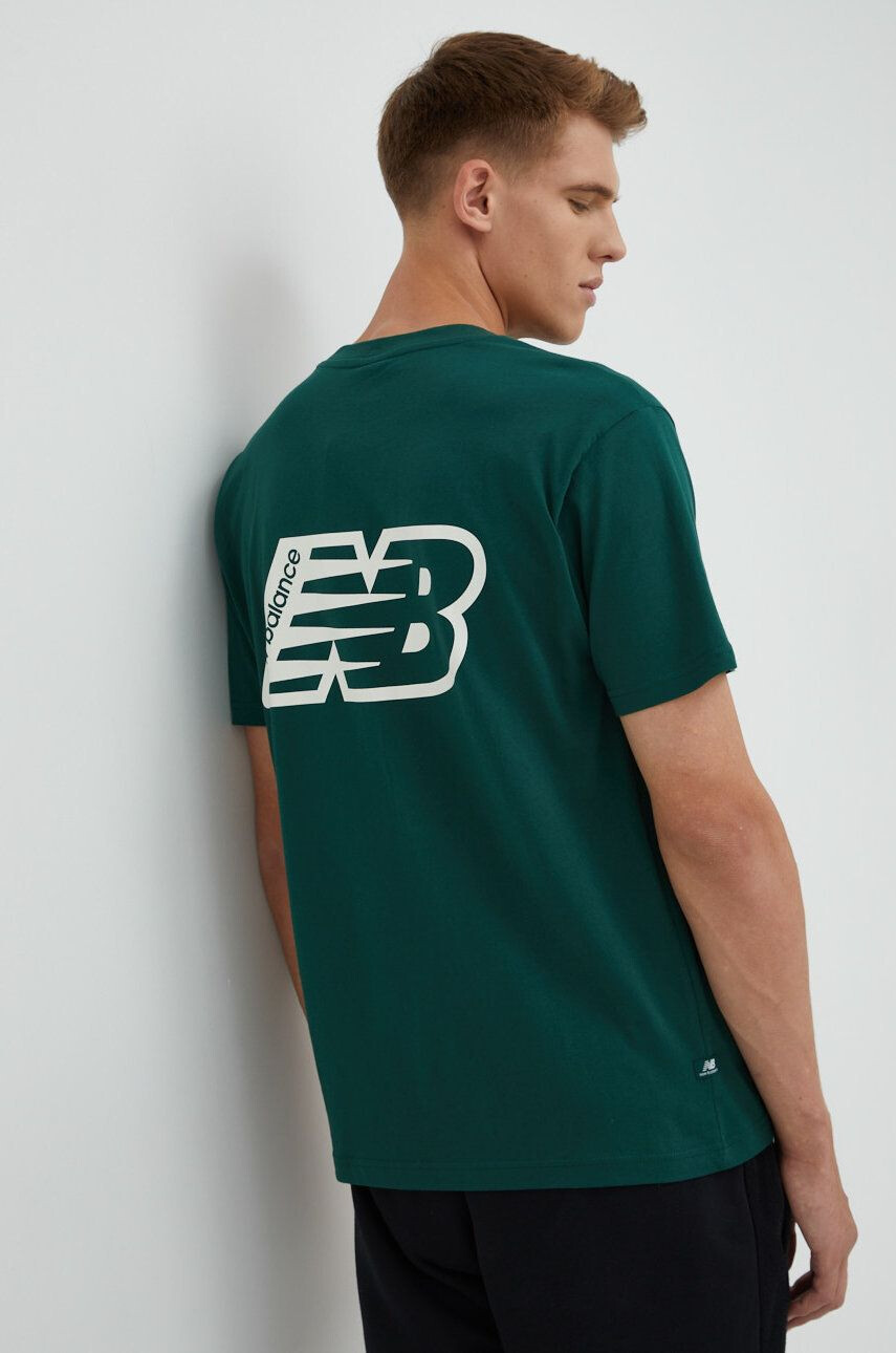 New Balance tricou din bumbac - Pled.ro