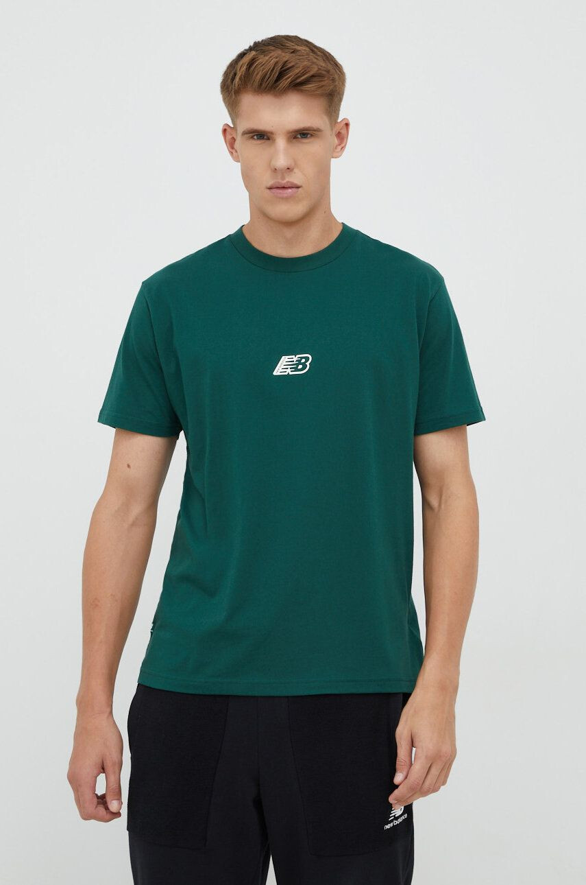 New Balance tricou din bumbac - Pled.ro