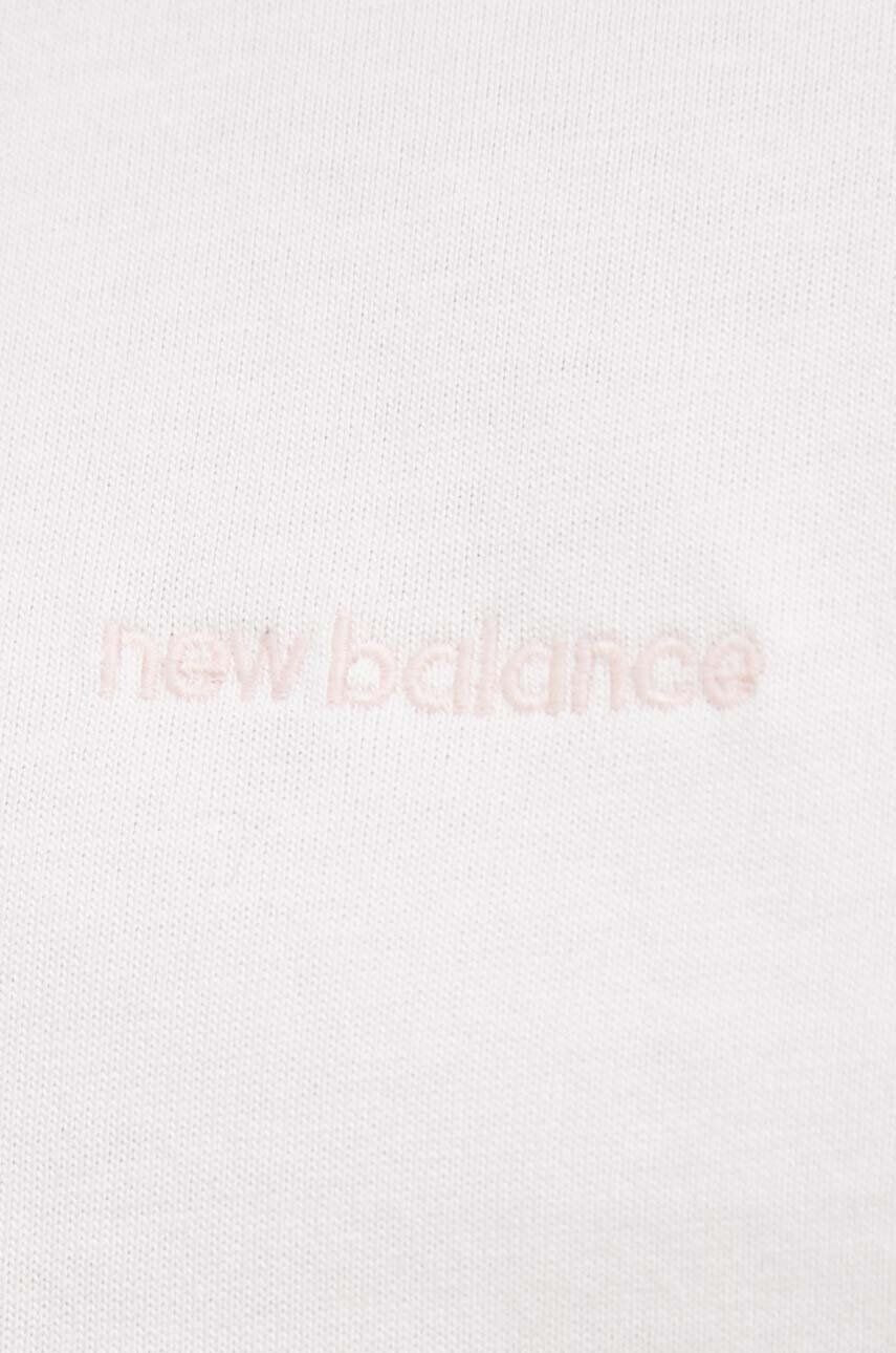 New Balance tricou din bumbac culoarea roz WT23556WAN-WAN - Pled.ro