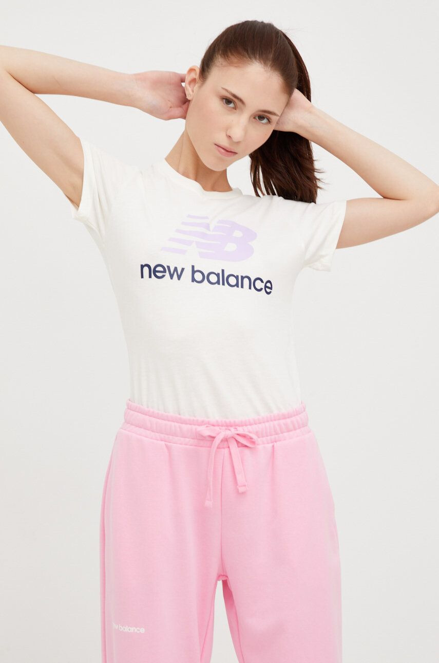 New Balance tricou din bumbac Wt91546mlt - Pled.ro